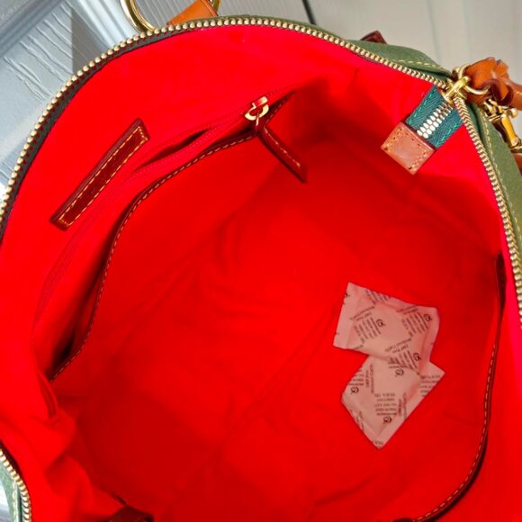 Dooney & Bourke Pebble Leather Domed Satchel - Picture 13 of 15